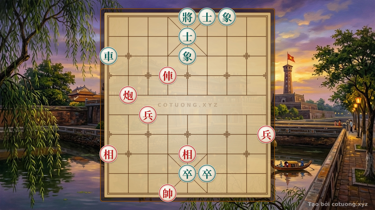 Thế cờ: The Secret of 'Counterattack from Hell' in the 'Chariot vs. Cannon' Formation - General's Chess 7/10 — Cờ Tướng Online