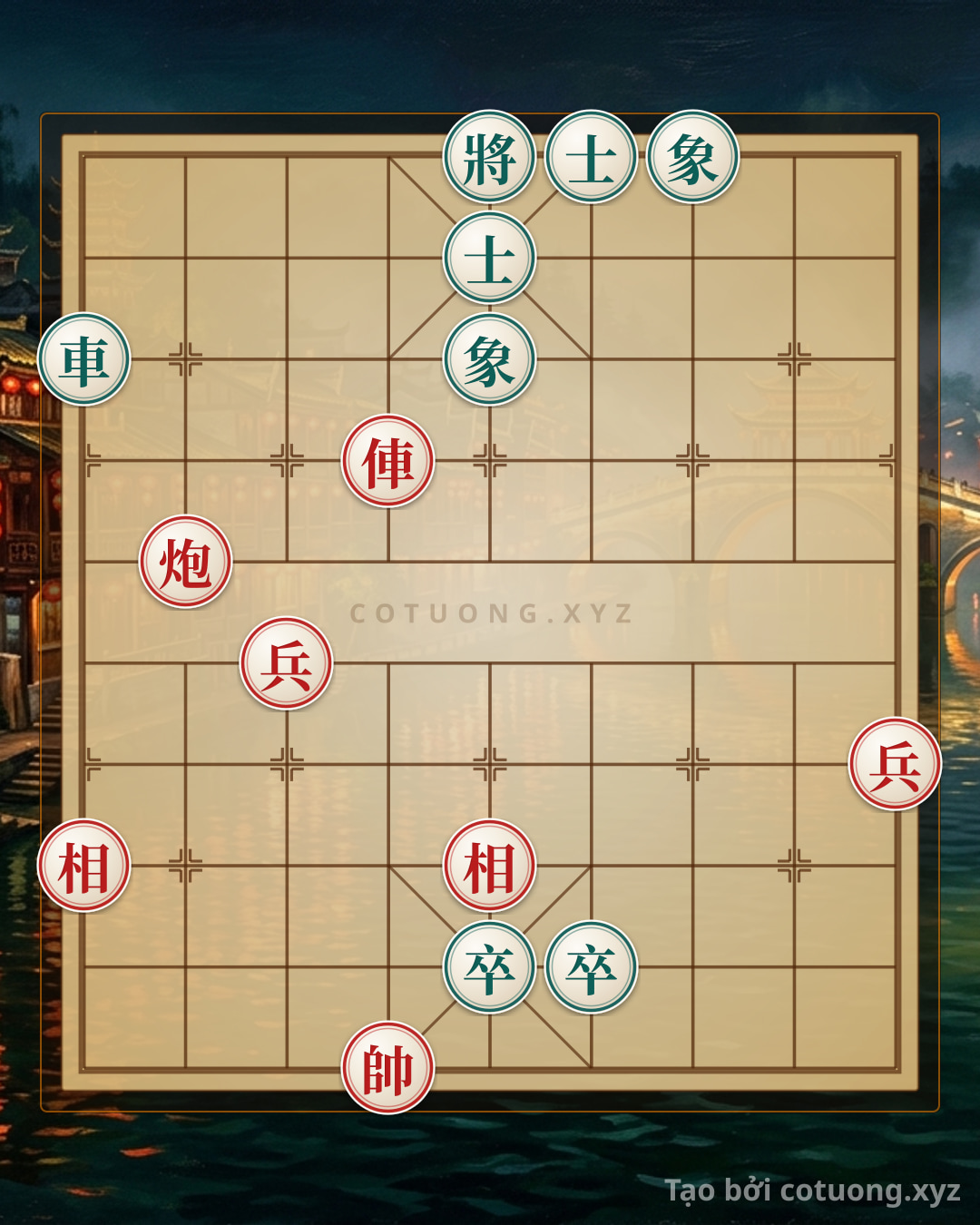 Challenge: The Secret of 'Counterattack from Hell' in the 'Chariot vs. Cannon' Formation - General's Chess 7/10 - Can you solve it?