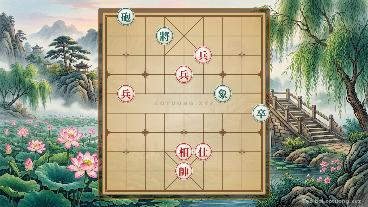 Thế cờ: Black Cannon L10: A Life-or-Death Challenge for Red - Are You Up to the Task? — Cờ Tướng Online