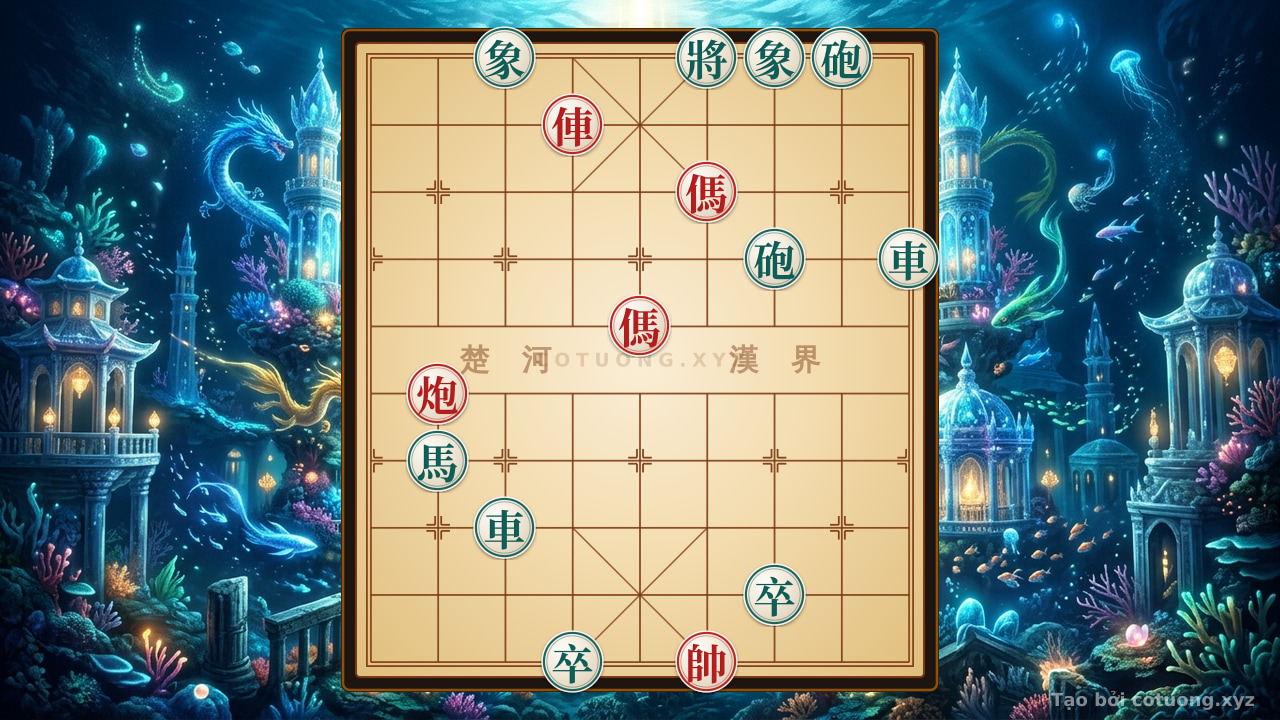 Thế cờ: Red General Chess: Breakthrough Tactics - Rook at 6th Rank, 9th File — Cờ Tướng Online