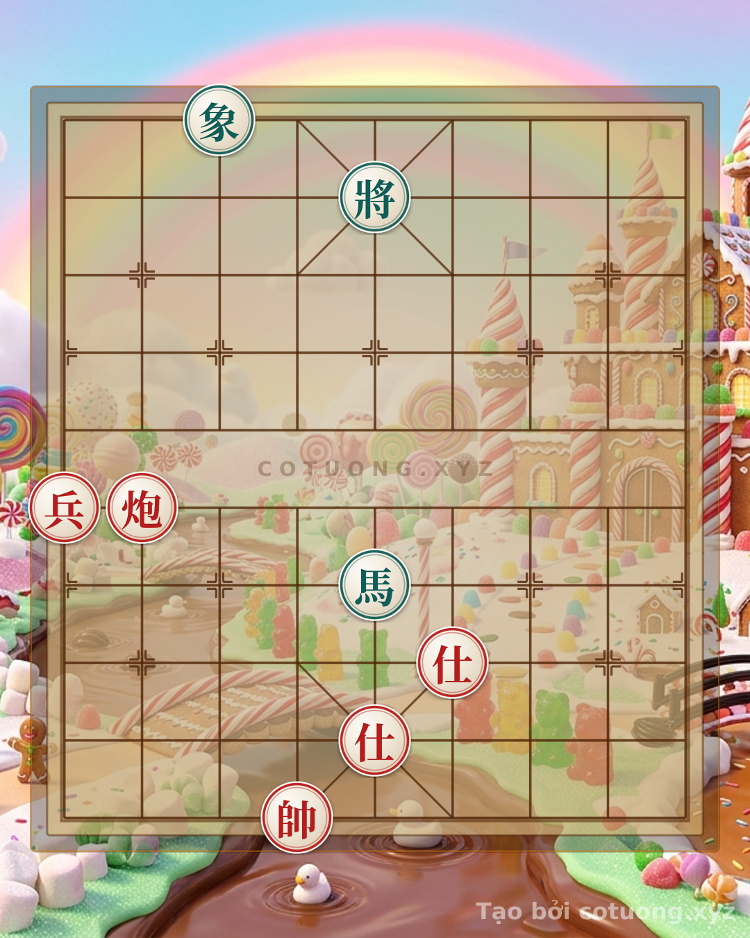 Thế cờ: The Classic Xiangqi Strategy: Red Cannon vs. Black Horse Elephant - When Red Holds Fire, Black Holds Water — Cờ Tướng Online