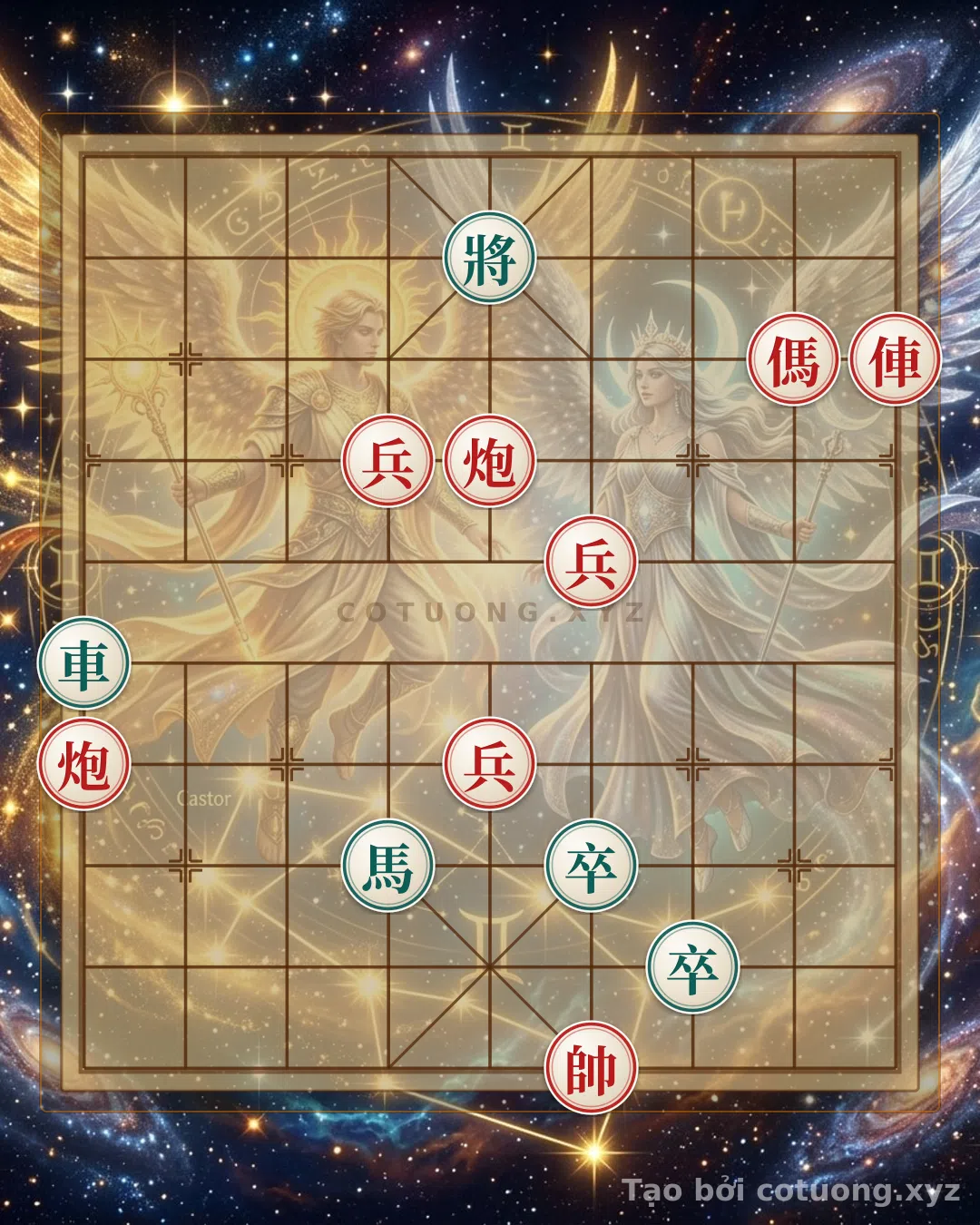 Thế cờ: The 'Chariot vs. Cannon' Trap in Xiangqi: Warning of a Deadly Mistake — Cờ Tướng Online