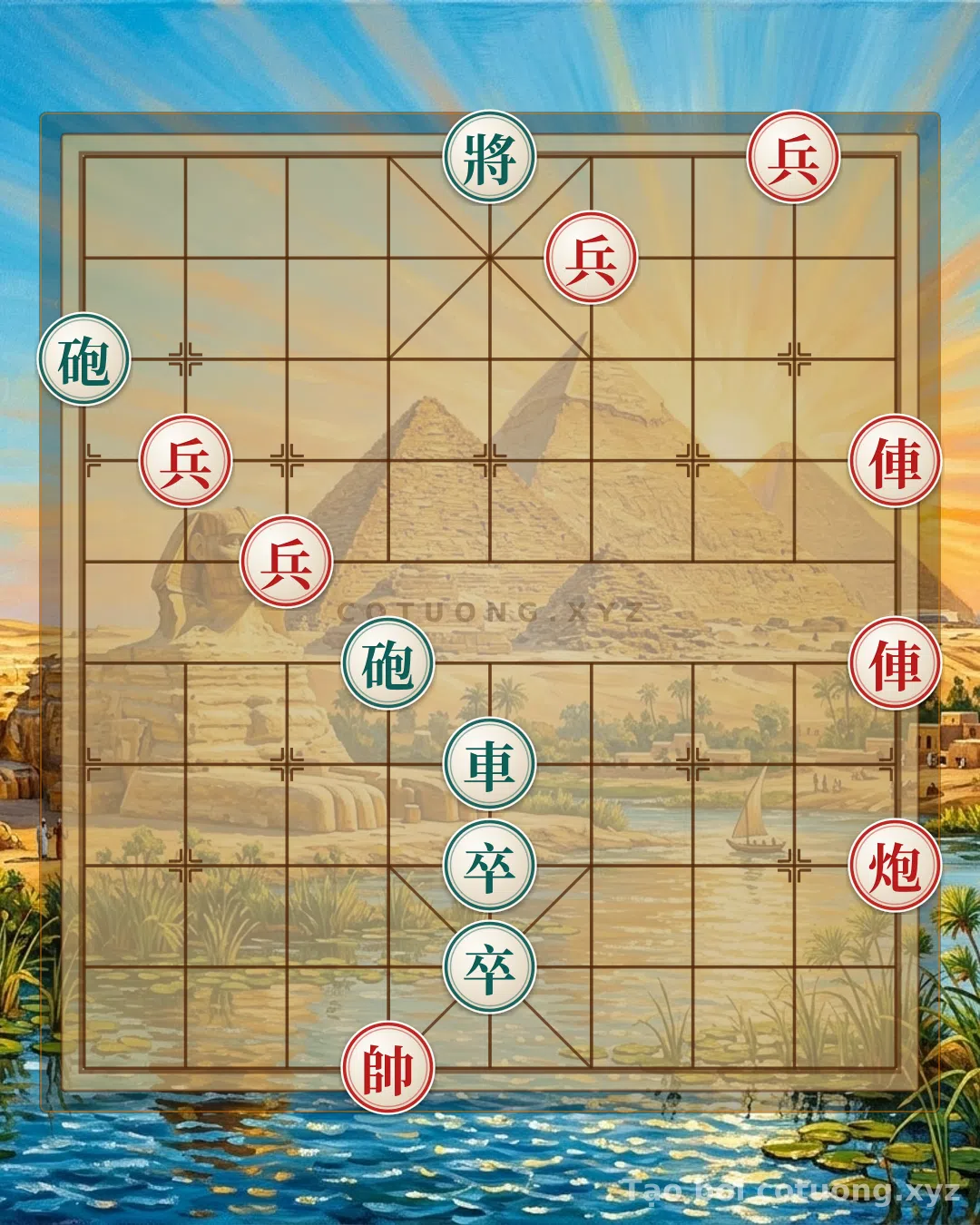 Thế cờ: The Golden Secret in Xiangqi: 
