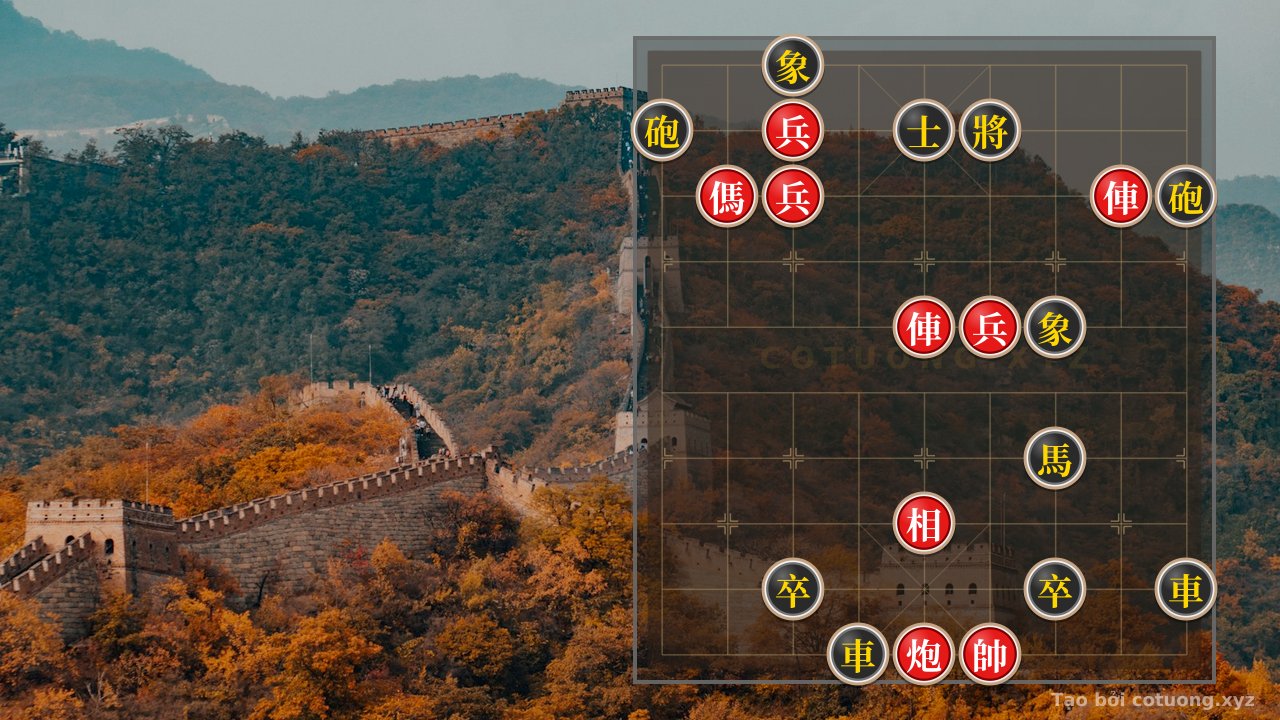 Thế cờ: The 'Black Cannon on 9th File, 8th Rank' Opening - Mastering the Breakthrough Strategy — Cờ Tướng Online