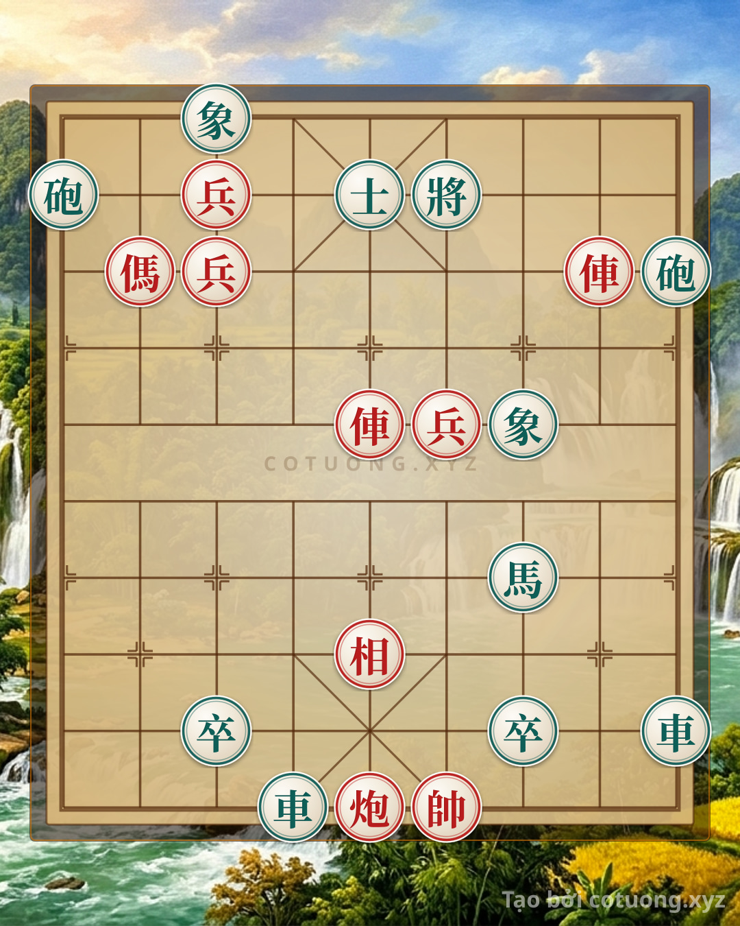 Challenge: The 'Black Cannon on 9th File, 8th Rank' Opening - Mastering the Breakthrough Strategy - Can you solve it?