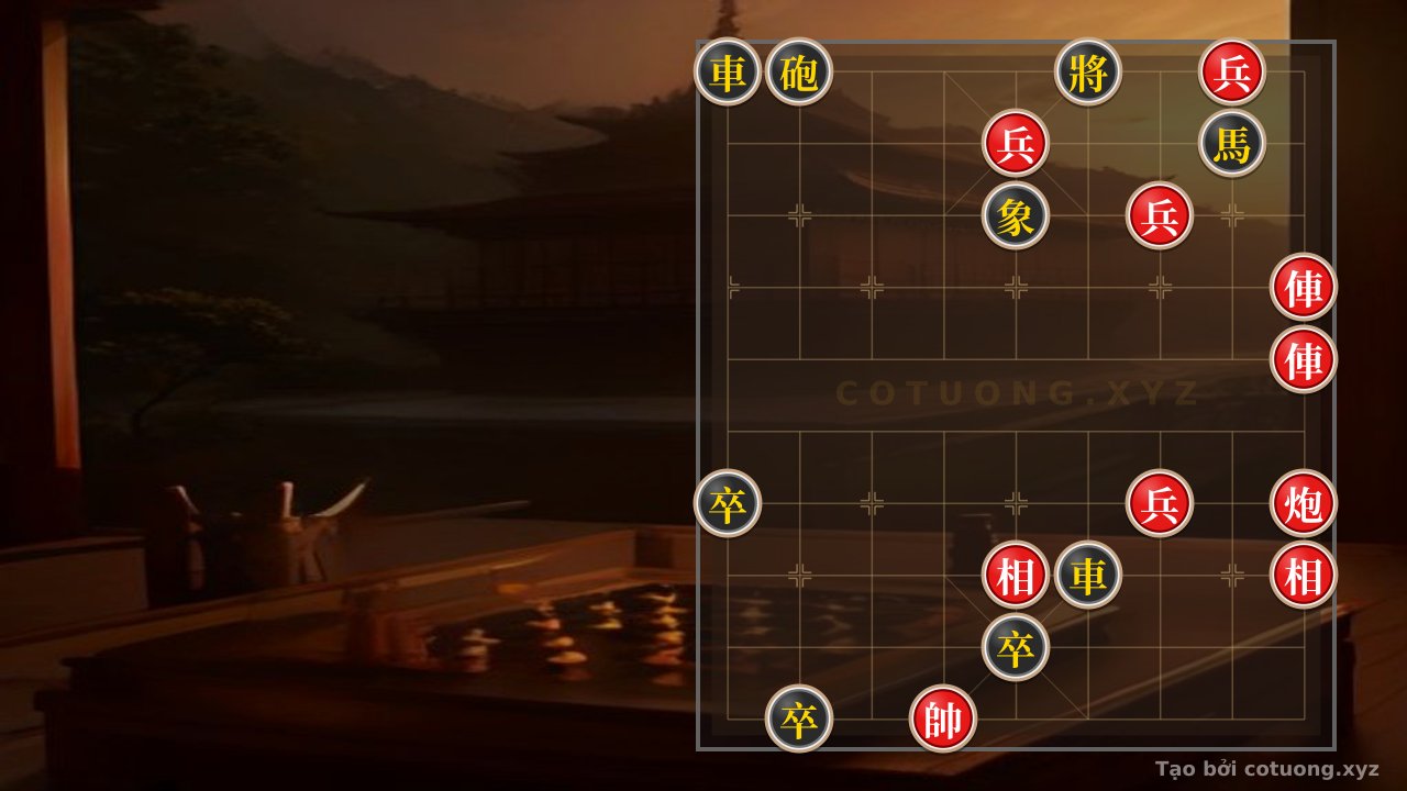 Thế cờ: Red Chariot's Direct Charge: The 'Advance to File 1' Strategy of the Red General in Rare Endgames — Cờ Tướng Online