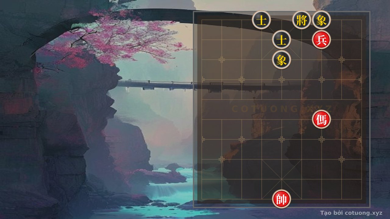Thế cờ: Xiangqi Masterpiece: Red's Direct Checkmate with the Pawn — Cờ Tướng Online