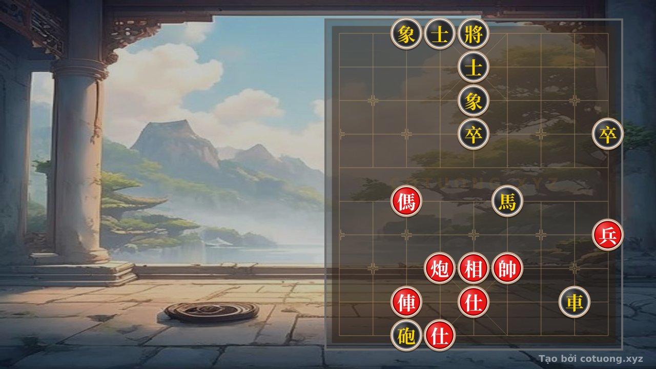 Thế cờ: The Ultimate Xiangqi Opening: Red's Rook-Cannon-Horse-Pawn vs. Black's Two Pawns - When Red Dominates the Battlefield — Cờ Tướng Online