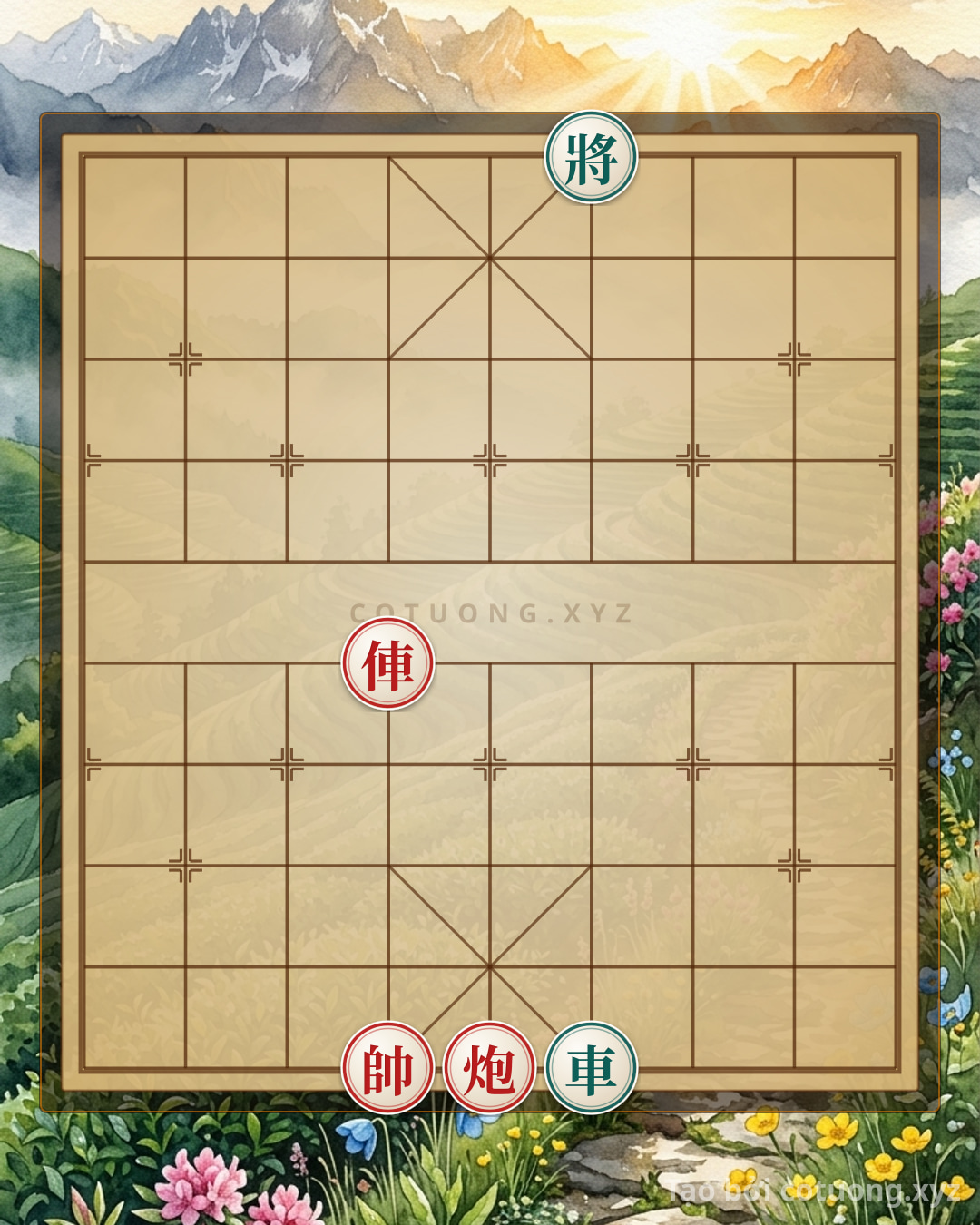 Challenge: Red Rook's Direct Thrust on File 6: A Classic Killing Move in Chinese Chess - Can you solve it?