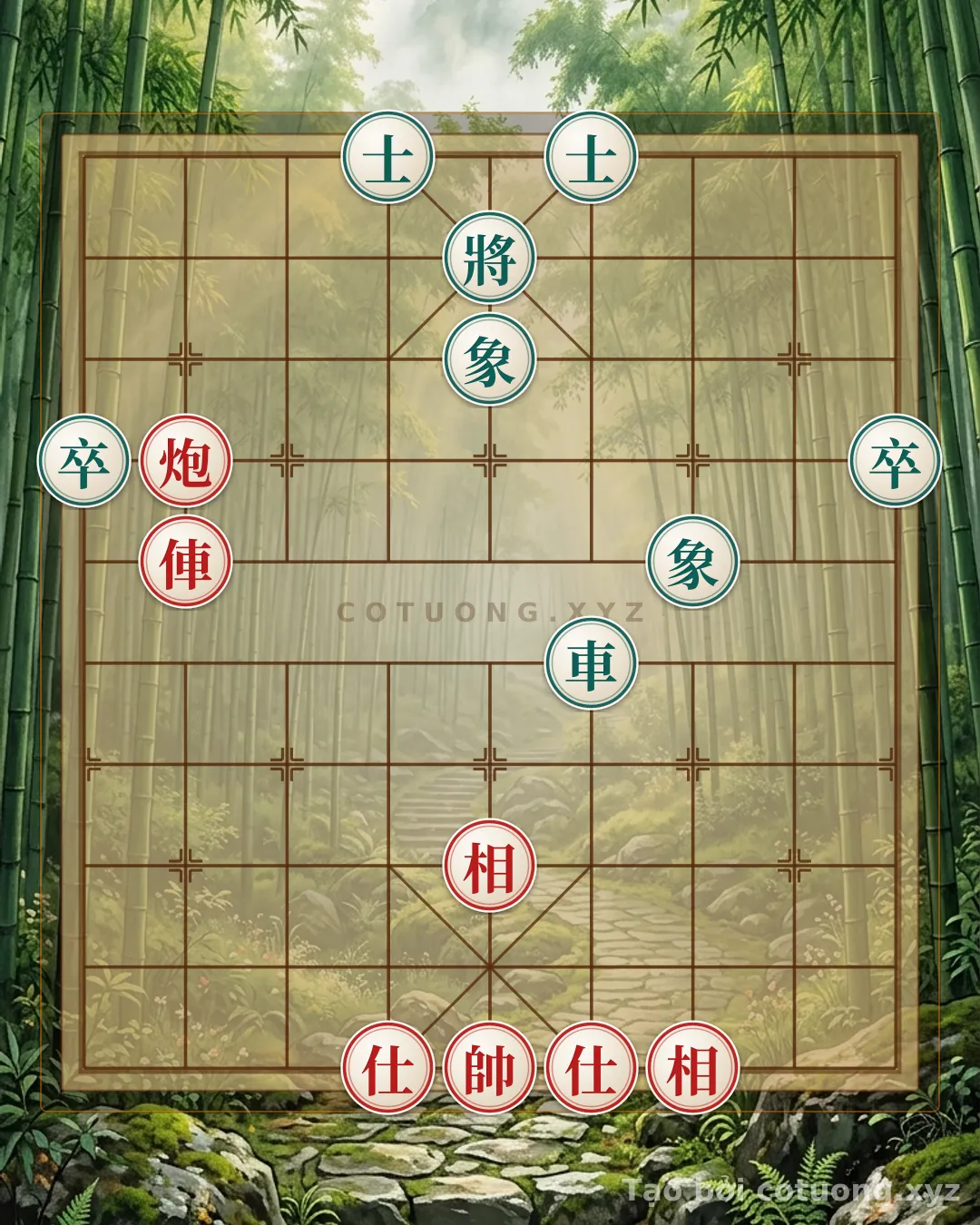 Challenge: Red Cannon on 8th File, 7th Rank: A Bold Strategy to Strike the Black King's Heart - Can you solve it?