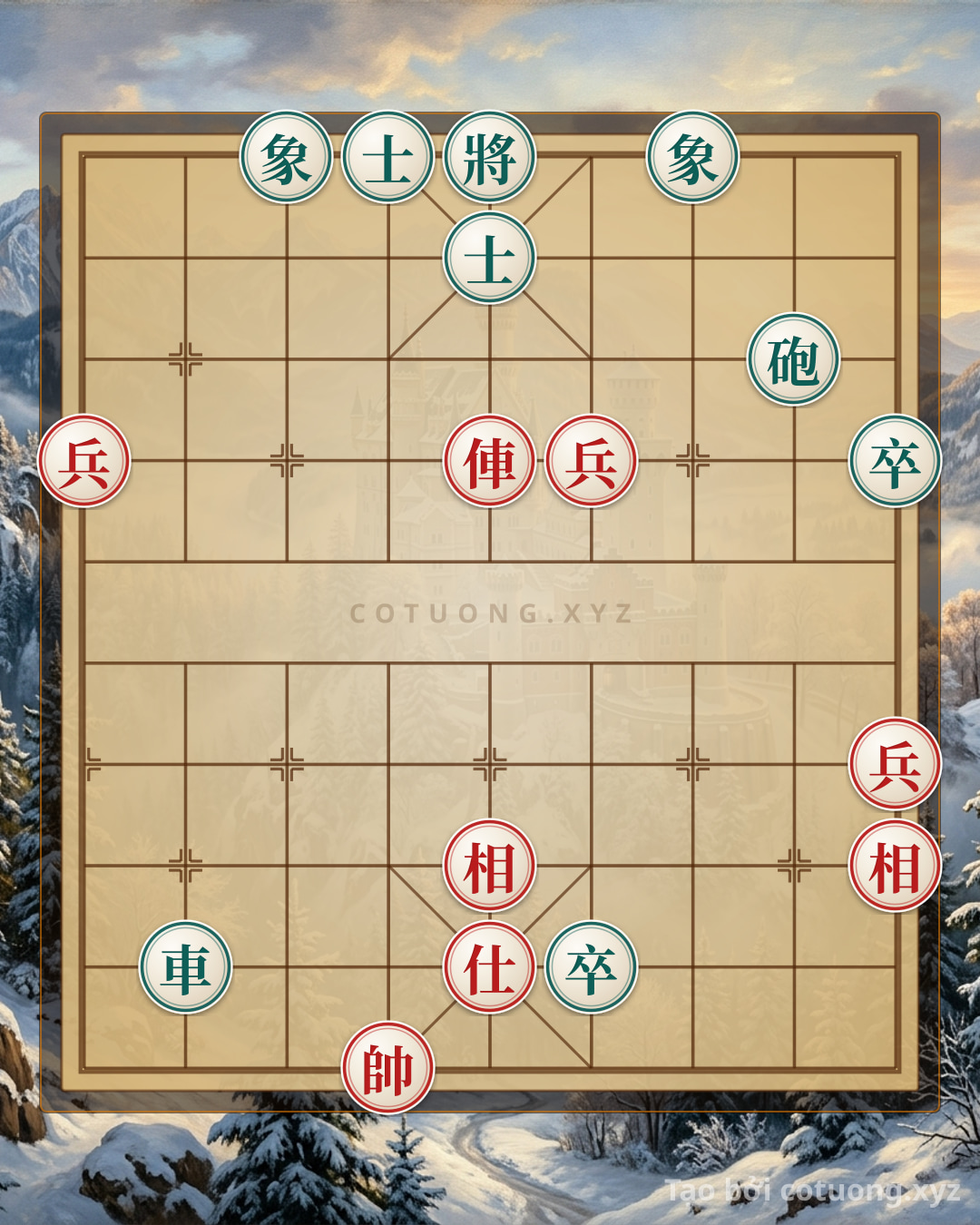Challenge: Red General Chess: Breaking the 'Black Chariot Exposed on Row 2' Strategy in a Level 1/10 Game - Can you solve it?