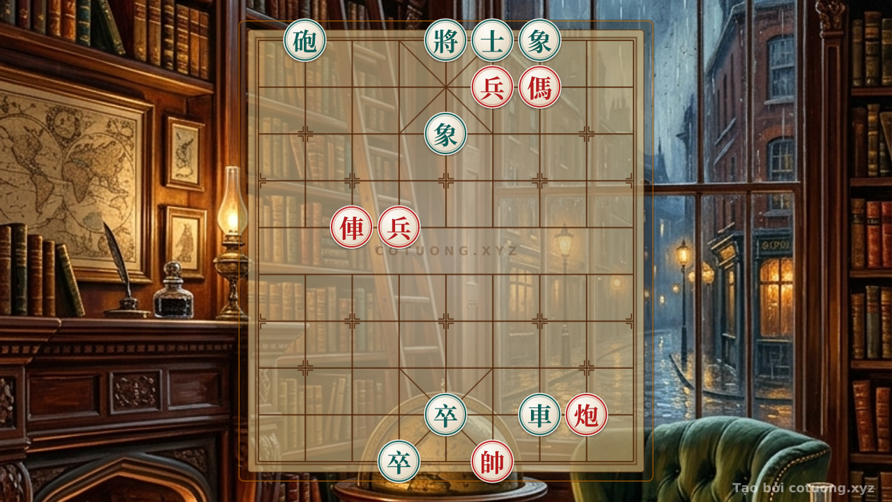Thế cờ: Xiangqi Super Hard: Red Strategy Crushes Black Defense — Cờ Tướng Online