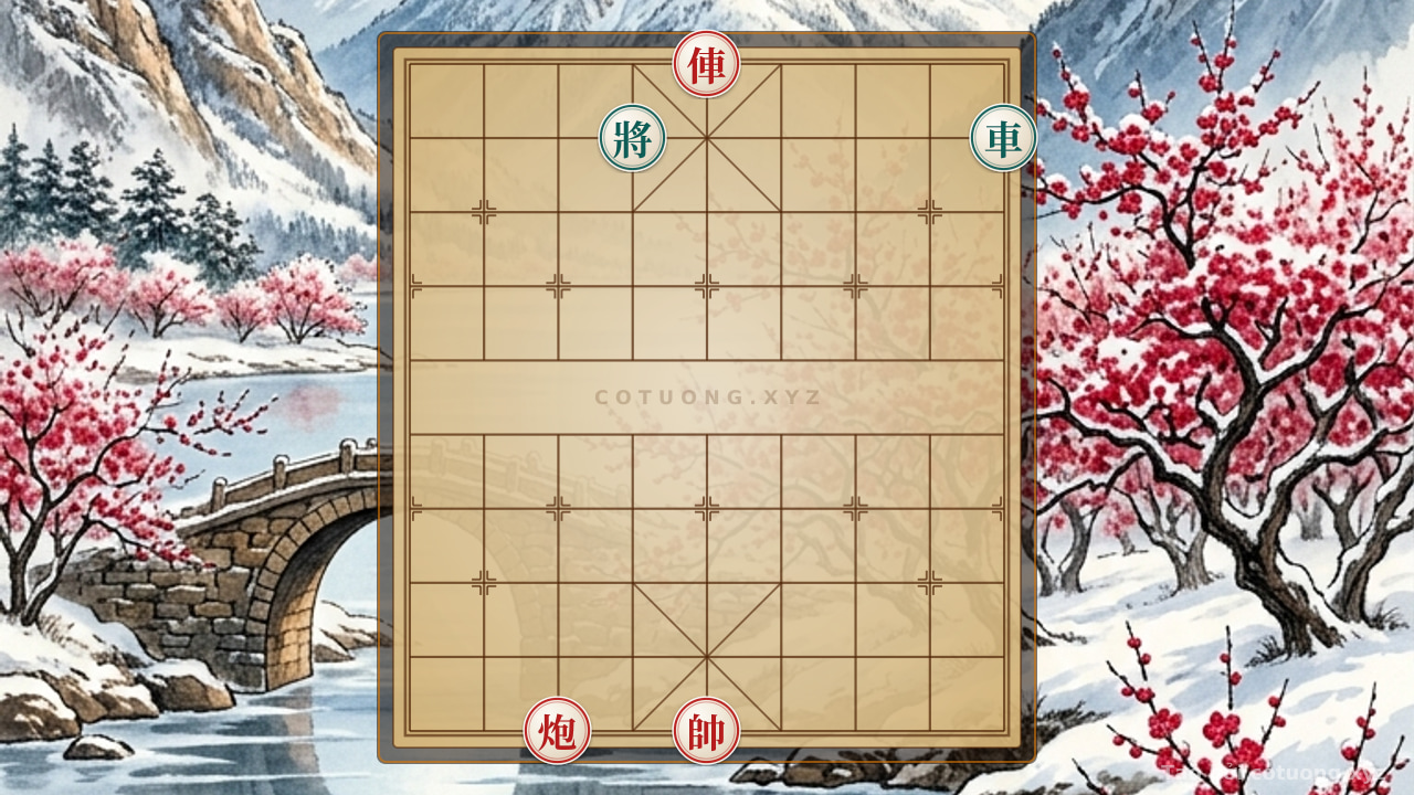 Thế cờ: Red Chariot and Red Cannon: A Lesson in Tactical Timing and Direct Threats in Xiangqi — Cờ Tướng Online