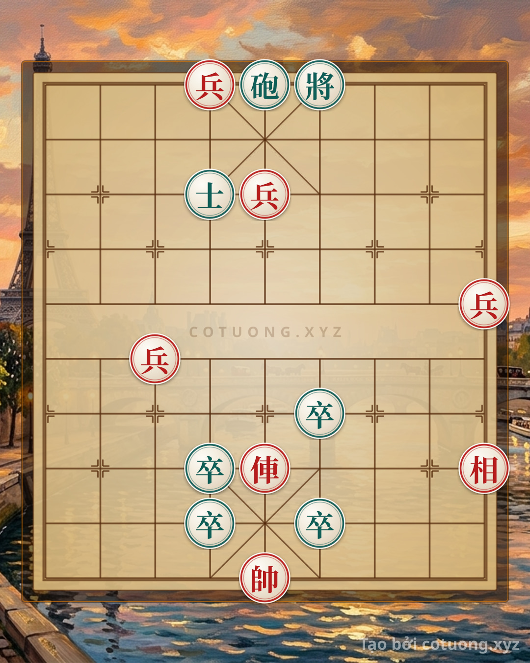 Challenge: The Death Trap: How Many Dead Ends Does the Black Cannon on File 5 Rank 10 Have in This Position? - Can you solve it?