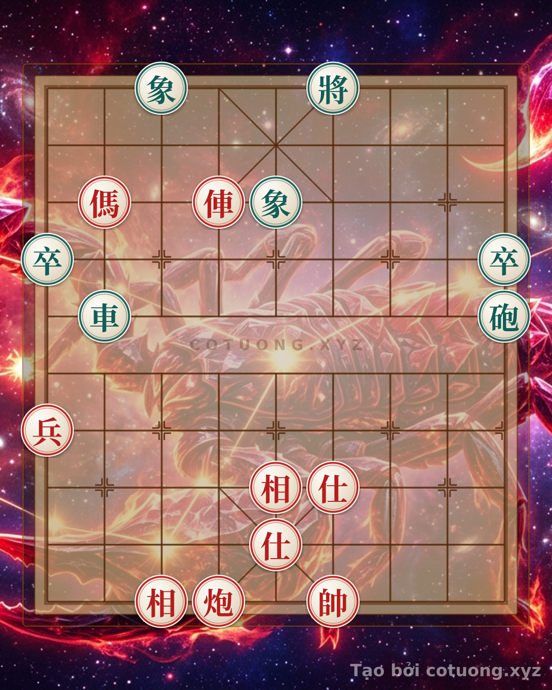 Challenge: Red General's First Move: Rook Straight to File 6, Black Bishop Trapped - Decisive Tactics - Can you solve it?
