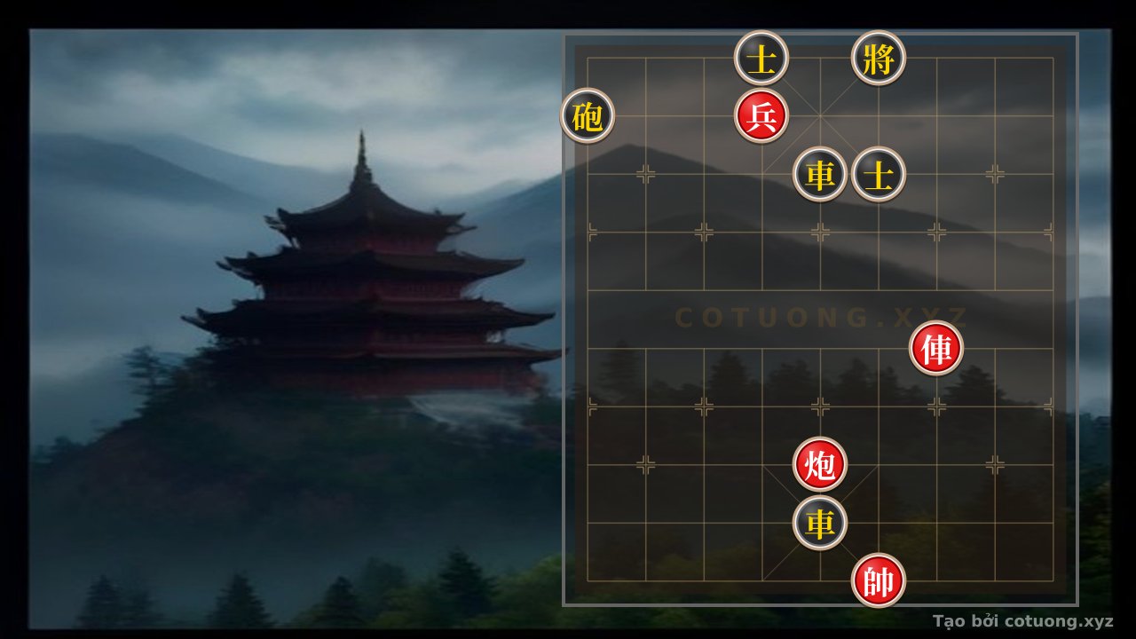Thế cờ: Xiangqi: The 'Red Cannon on File 5 Rank 3' Trap – Can You Spot the Blind Spot? — Cờ Tướng Online