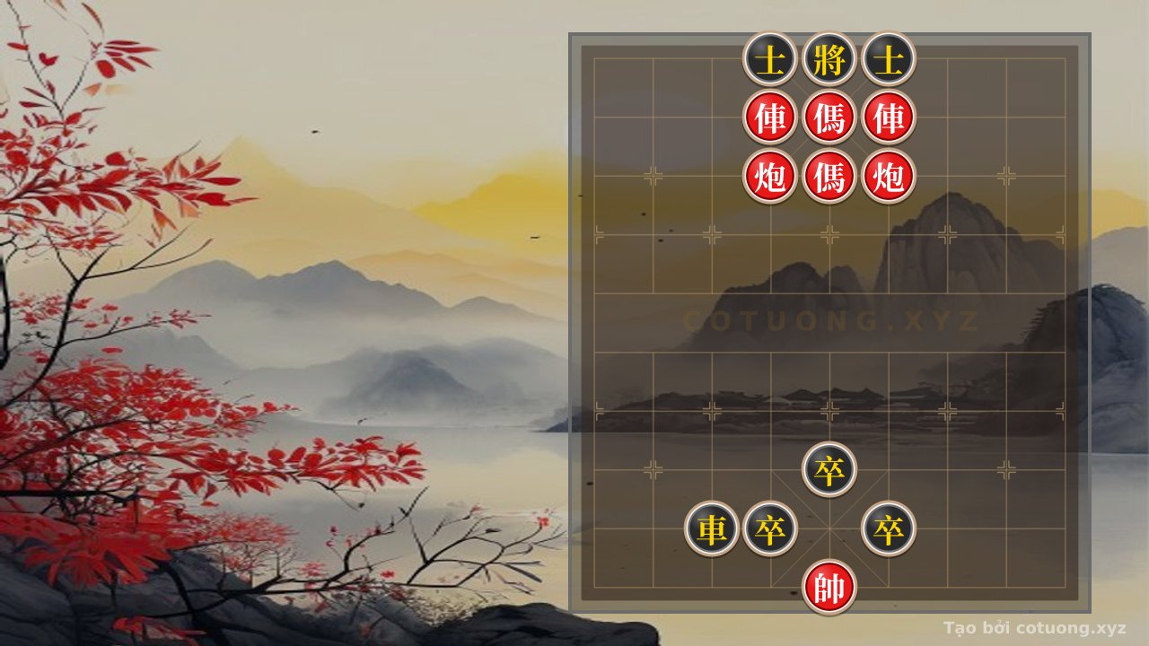 Thế cờ: Xiangqi: The 'Red Rook on the 6th File' Strategy - Peak Tactics forPlayers — Cờ Tướng Online