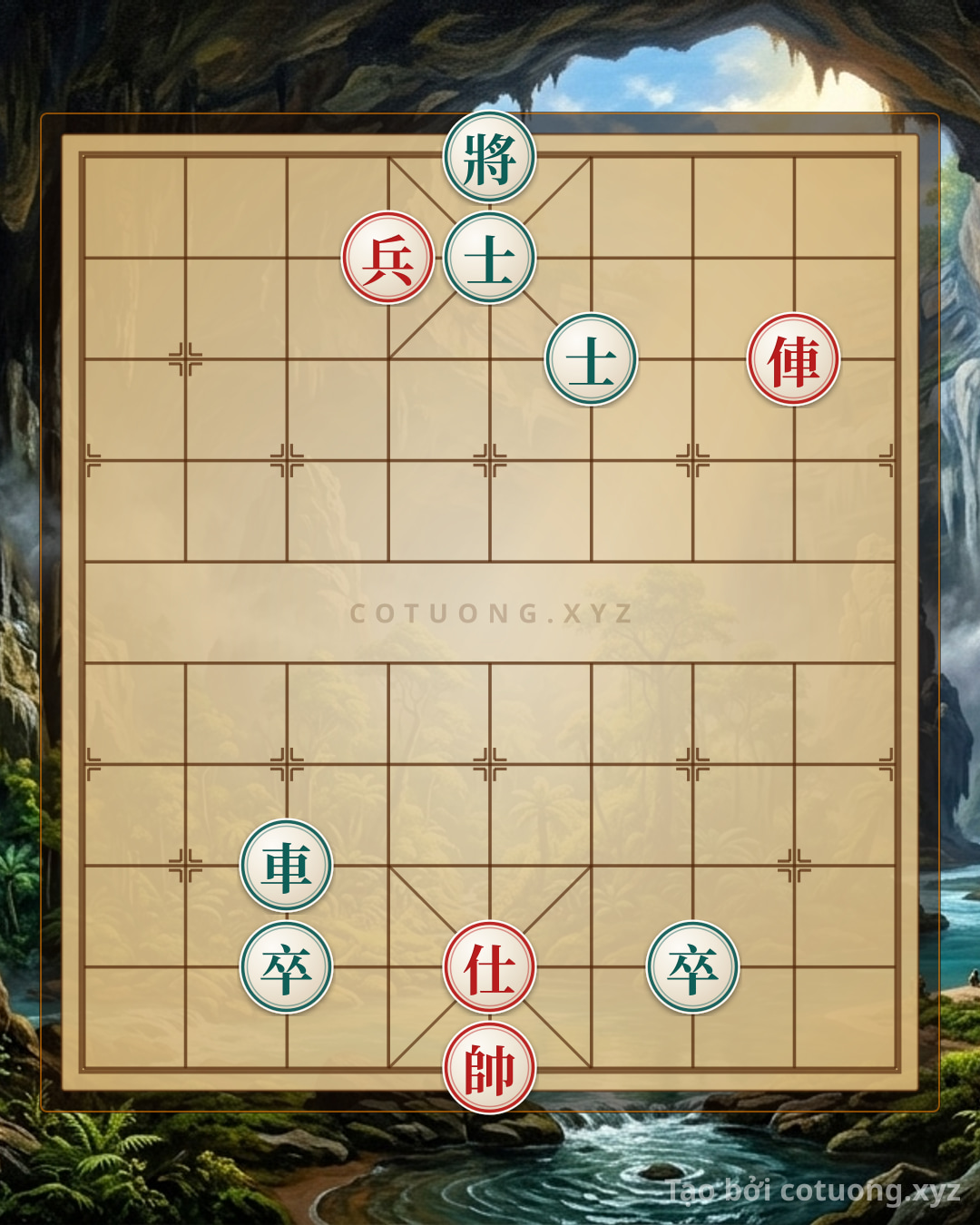 Challenge: Red General Wins Against Black: 