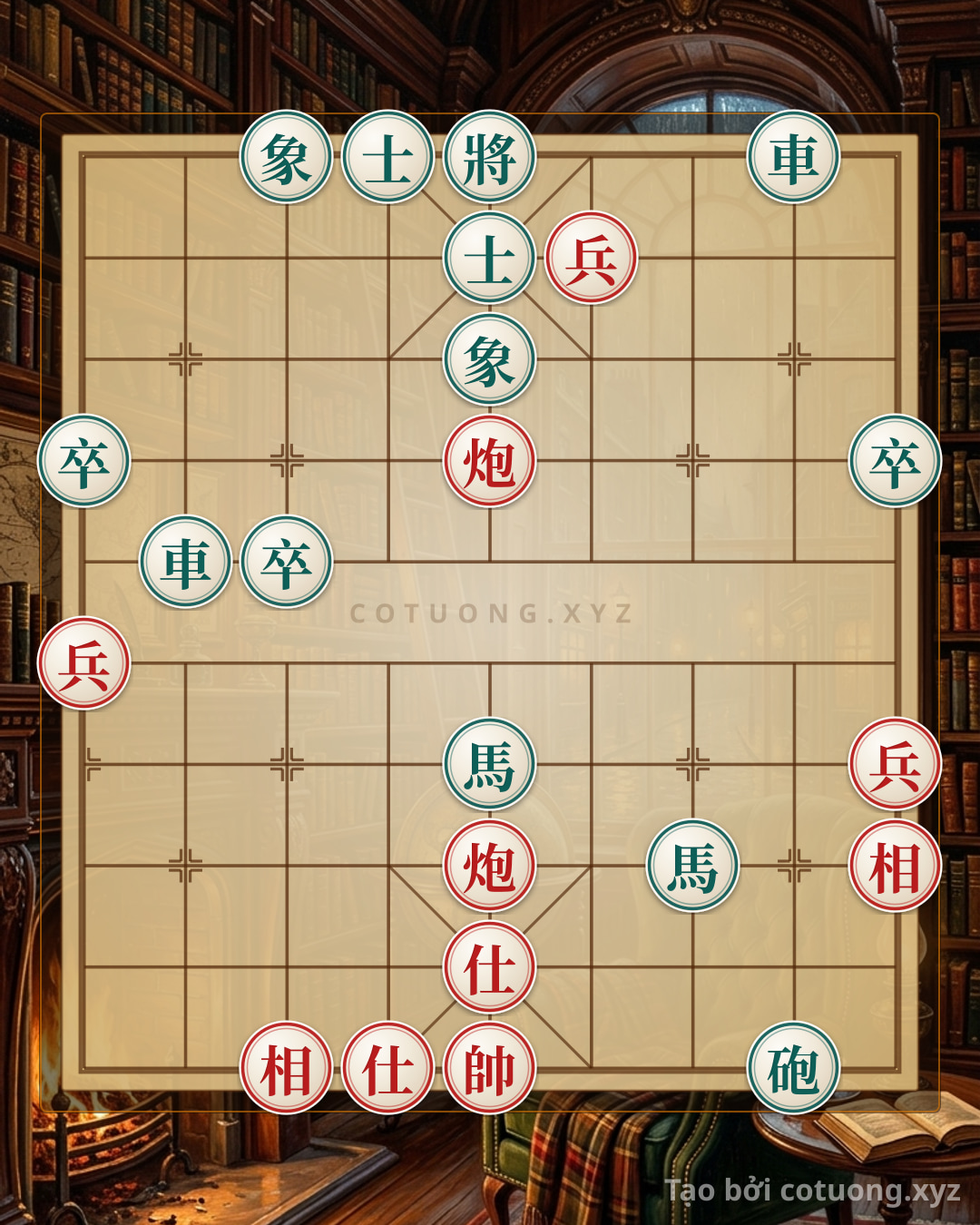 Challenge: Classic Checkmate: Lightning Cannon Strike Crushes Black's Double Chariots and Horses - An Endgame Mastery You Can't Miss - Can you solve it?