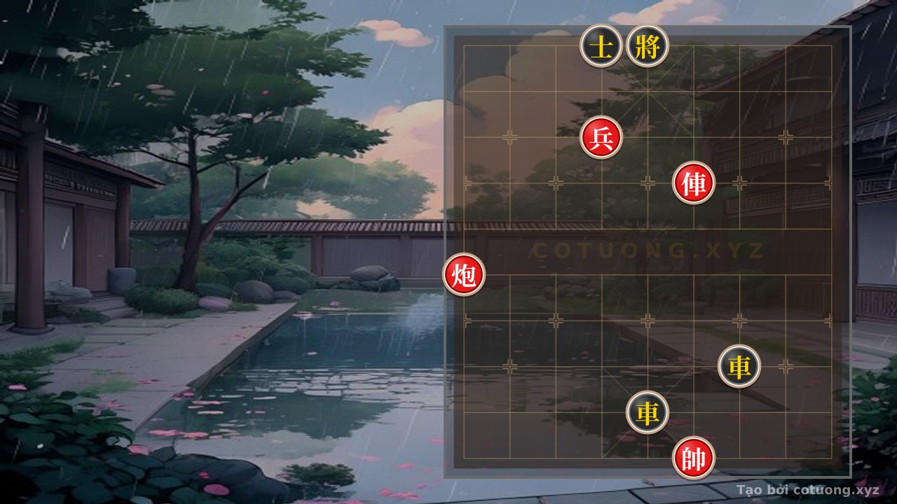 Thế cờ: Unique Xiangqi Formation: Cannon Chariot Combined with Pawn - A Hundred-Percent Winning Strategy for the Red Player — Cờ Tướng Online