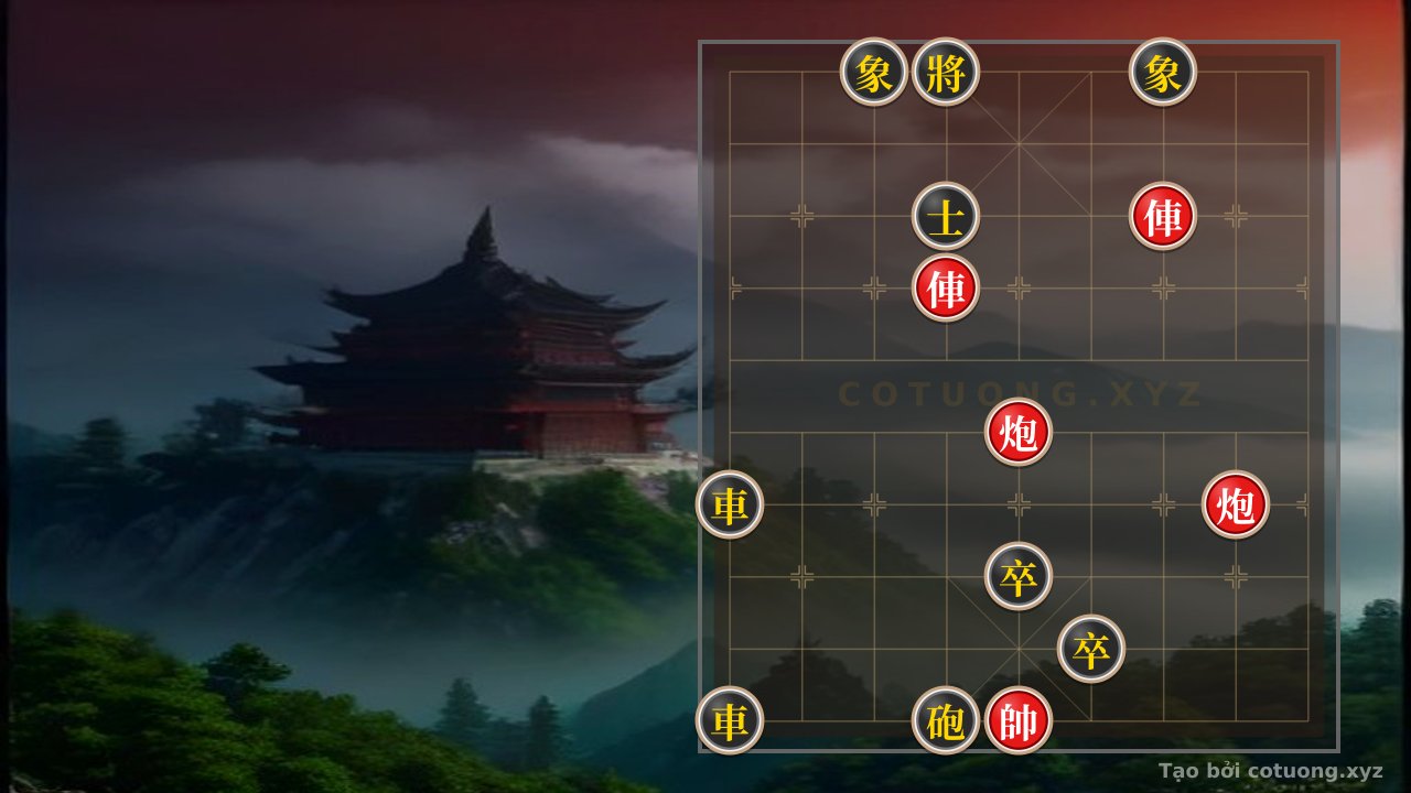 Thế cờ: Red Chariot Retreats to File 6: Black's Defensive Tactics in a Cruel Endgame — Cờ Tướng Online