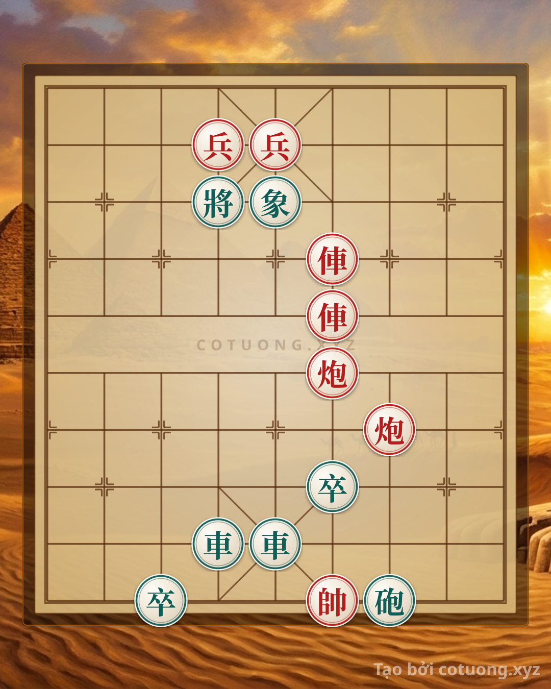 Challenge: Red General Chess: Simple Strategy for Beginners - Can you solve it?