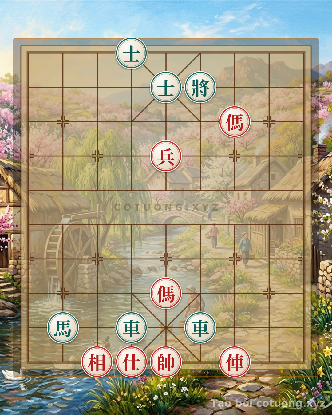Challenge: Quickly Break the Black Fortress with the Double Horse Sacrifice Strategy – Xiangqi (Chinese Chess) High-Level - Can you solve it?
