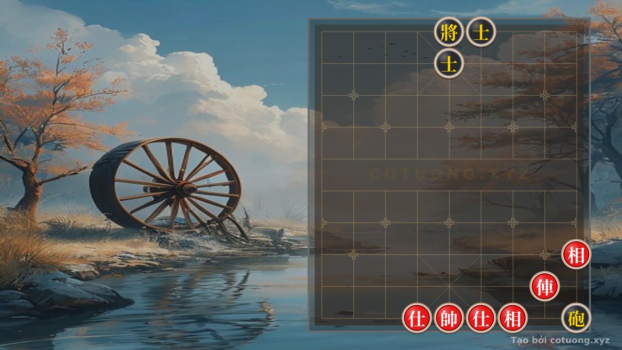 Thế cờ: Red General vs Black Cannon: The Defensive Tactics of the Defender — Cờ Tướng Online