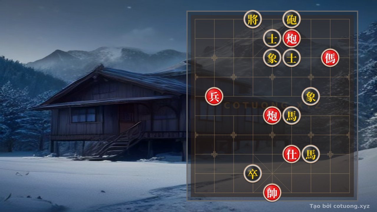 Thế cờ: Xiangqi Mastery: Winning from Chaos – The 2 Cannons Horse Chariot Advisor vs. Double Horse Chariot Advisor Battle — Cờ Tướng Online