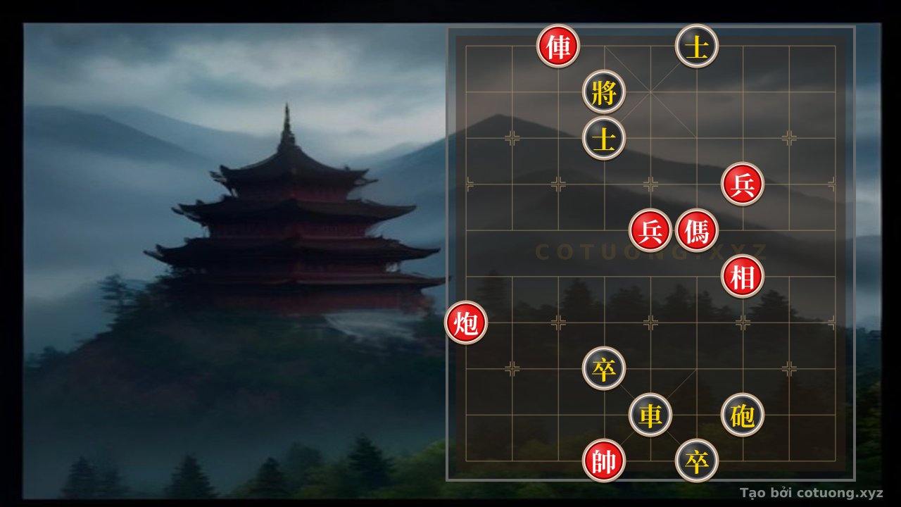 Thế cờ: Red Chariot on File 7: A Brutal Counterattack Strategy from a Passive Position — Cờ Tướng Online