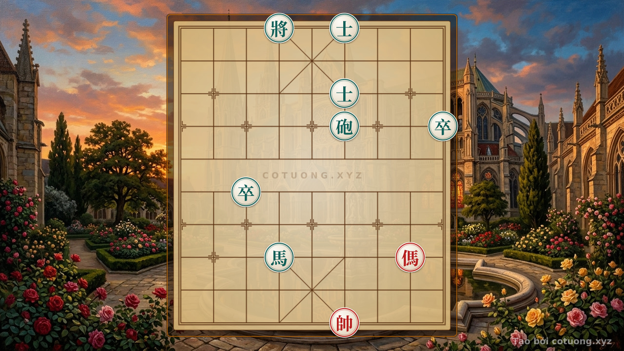 Thế cờ: Defensive Tips When Facing Double Horse Legs - Xiangqi Tactics for Beginners — Cờ Tướng Online