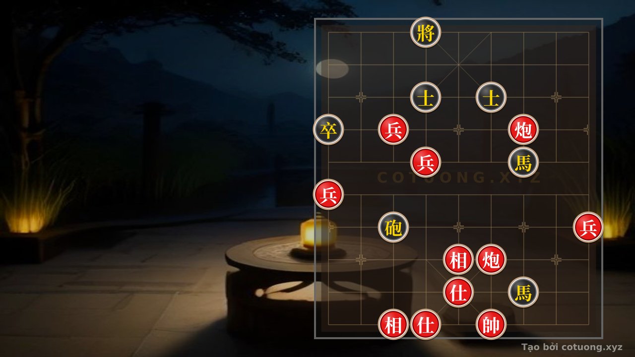 Thế cờ: Winning Secrets: Analyzing Red's Coordinated Moves in the Xiangqi Opening — Cờ Tướng Online