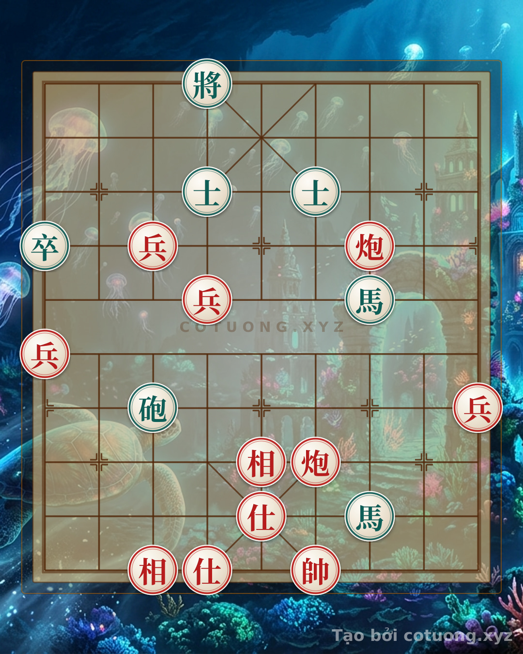 Challenge: Winning Secrets: Analyzing Red's Coordinated Moves in the Xiangqi Opening - Can you solve it?