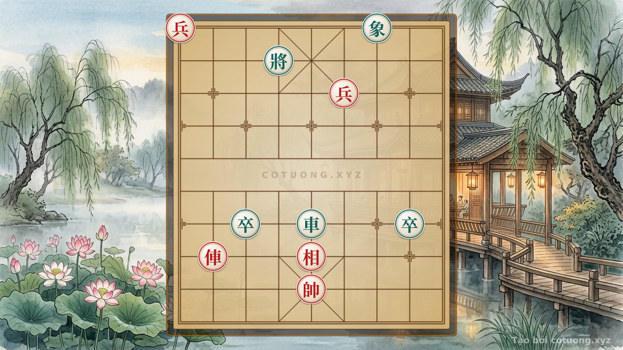 Thế cờ: Xiangqi (Chinese Chess) Strategy: Win or Lose? – Analysis of the Black's Current Position Under Pressure (File 9-10, Rank 8-9) – Strong Defensive Tactics — Cờ Tướng Online