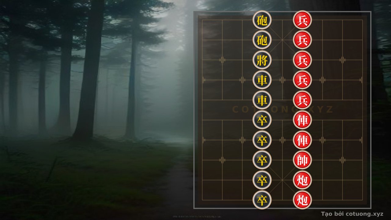 Thế cờ: Art of Defensive Counterattack: Breaking the Red's Forking Attack in the Double Cannon Formation — Cờ Tướng Online