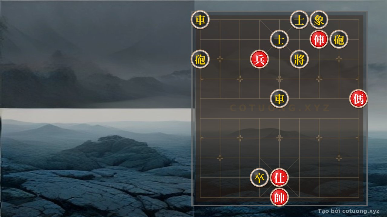 Thế cờ: Xiangqi Tactics: Mastering the Black Chariot on File 1 - Red Advisor on File 5 — Cờ Tướng Online