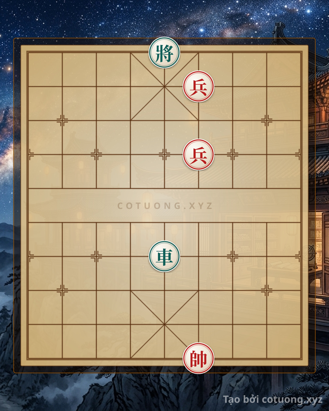 Challenge: Checkmate with the Rook: The 'Red General on 4th Rank 1' Quick Win Strategy in the 2 Pawn vs Rook Endgame - Can you solve it?