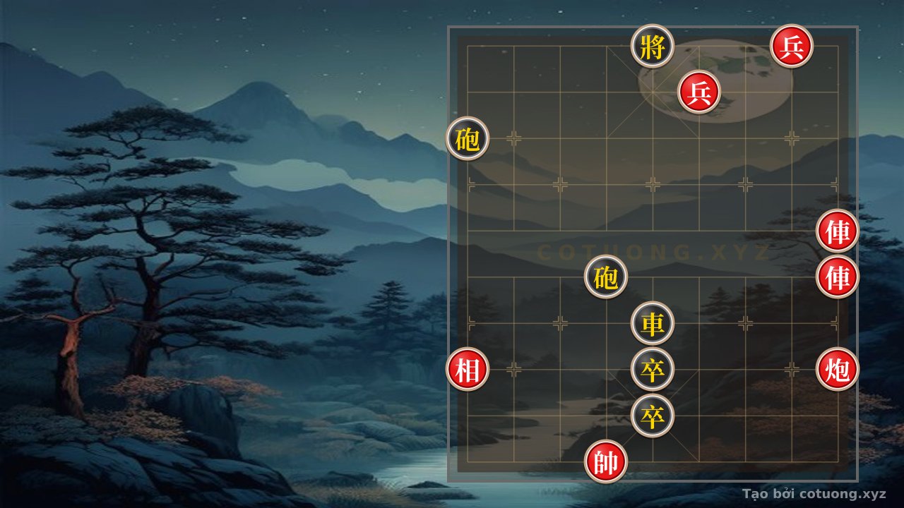 Thế cờ: Secret Tips to Defeat Opponents in the Xiangqi 'General Exposed on Rank 10' Strategy - Red's Dominating Counterattack — Cờ Tướng Online