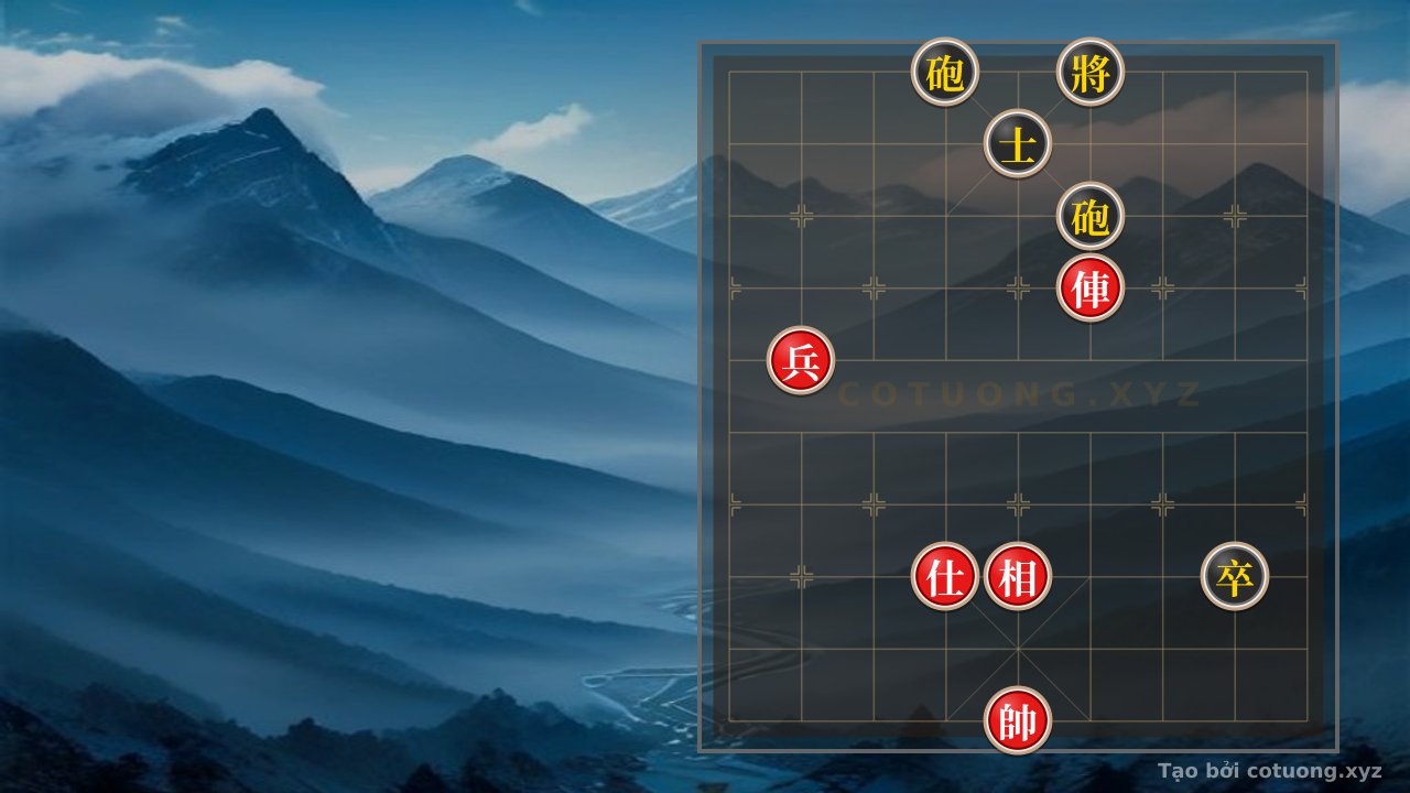 Thế cờ: Xiangqi (Chinese Chess): Black's 'Empty Cannon' Formation and Red's 'Rook Thrust' Strategy - Super Hard Tips — Cờ Tướng Online