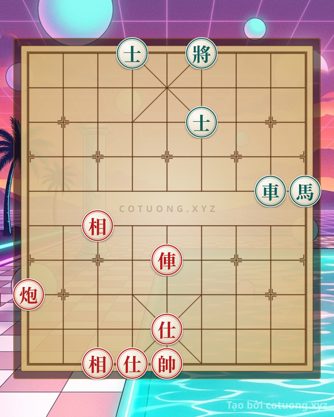 Challenge: Red General's Heavy Pressure on the 5th File: Tactical Analysis of the Killing Move Against the Black Chariot - Can you solve it?