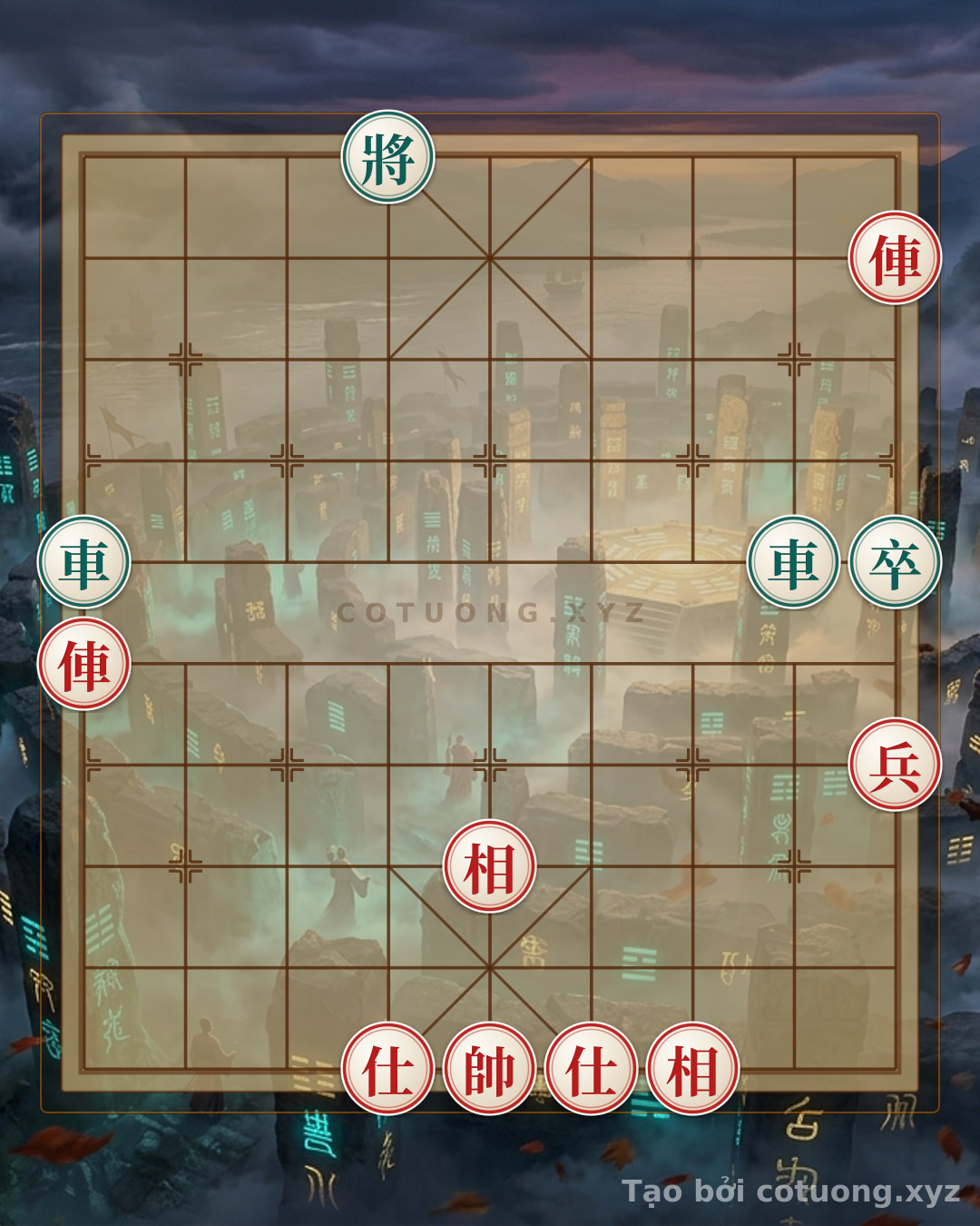 Challenge: Black General's Opening on File 4, Rank 10: 