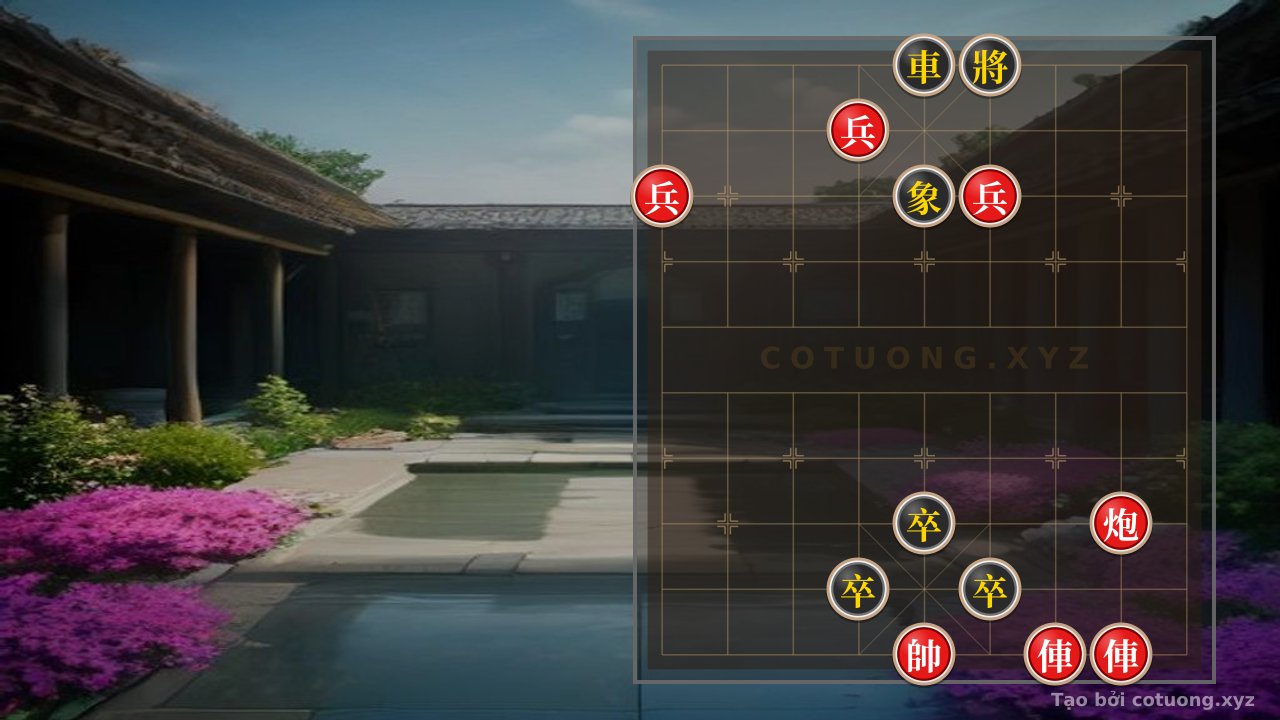 Thế cờ: Red Chariot's Straight Rush: Brutal Tactics in Chinese Chess — Cờ Tướng Online