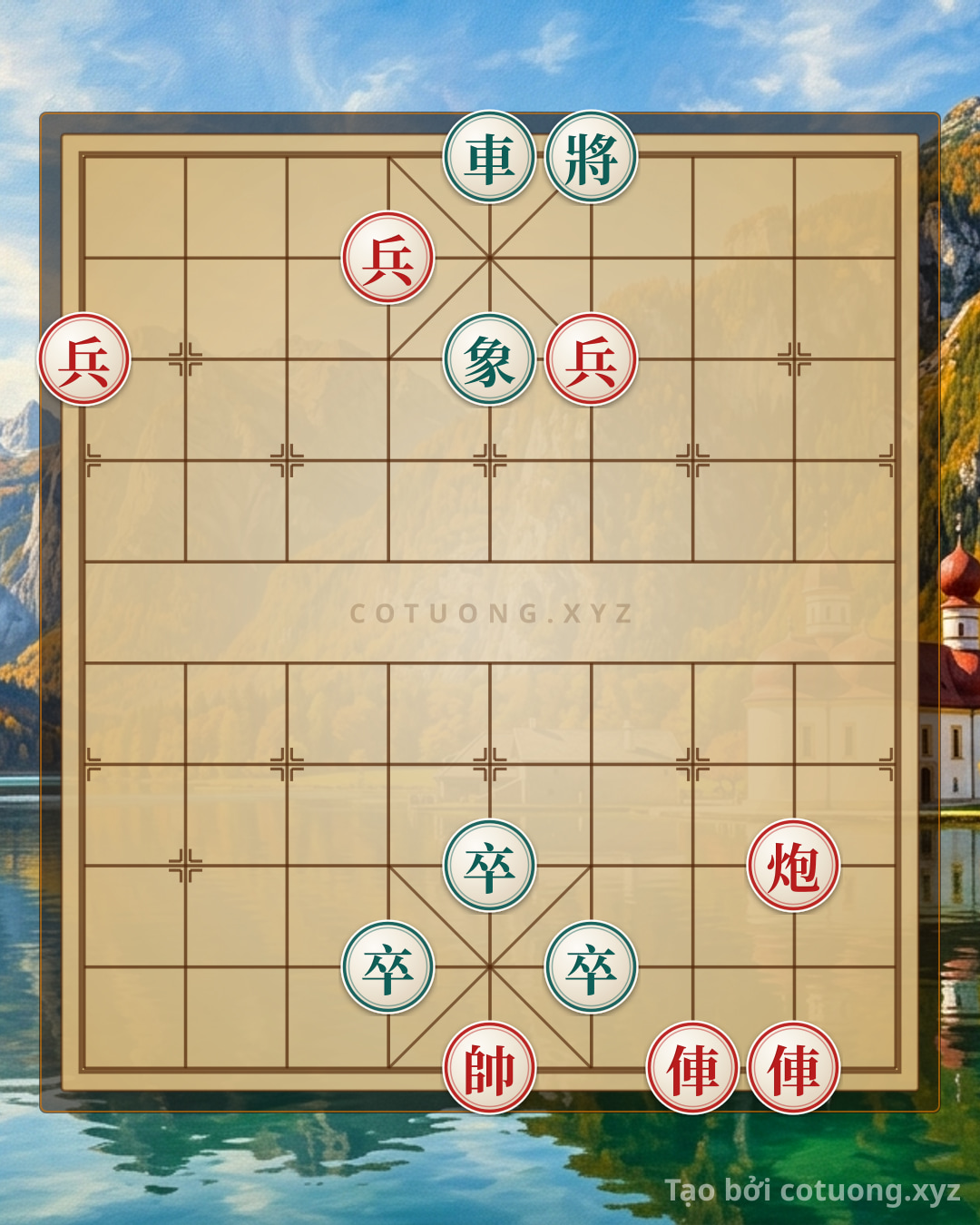 Challenge: Red Chariot's Straight Rush: Brutal Tactics in Chinese Chess - Can you solve it?