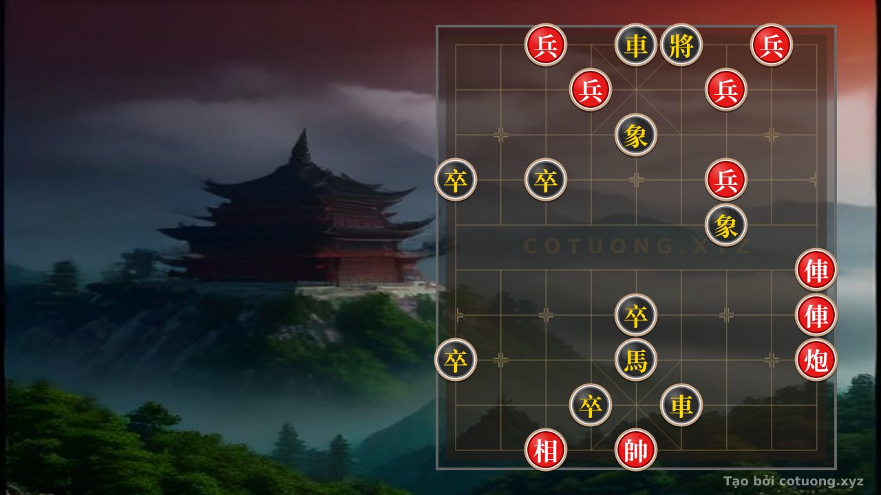 Thế cờ: Xiangqi: The 'Black Chariot 6' Formation - Winning Strategies for the Red Side — Cờ Tướng Online