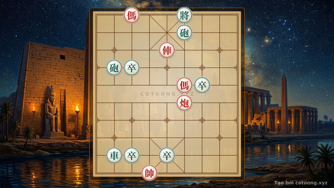 Thế cờ: Chess Battlefield: The Legendary Clash of Red and Black — Cờ Tướng Online