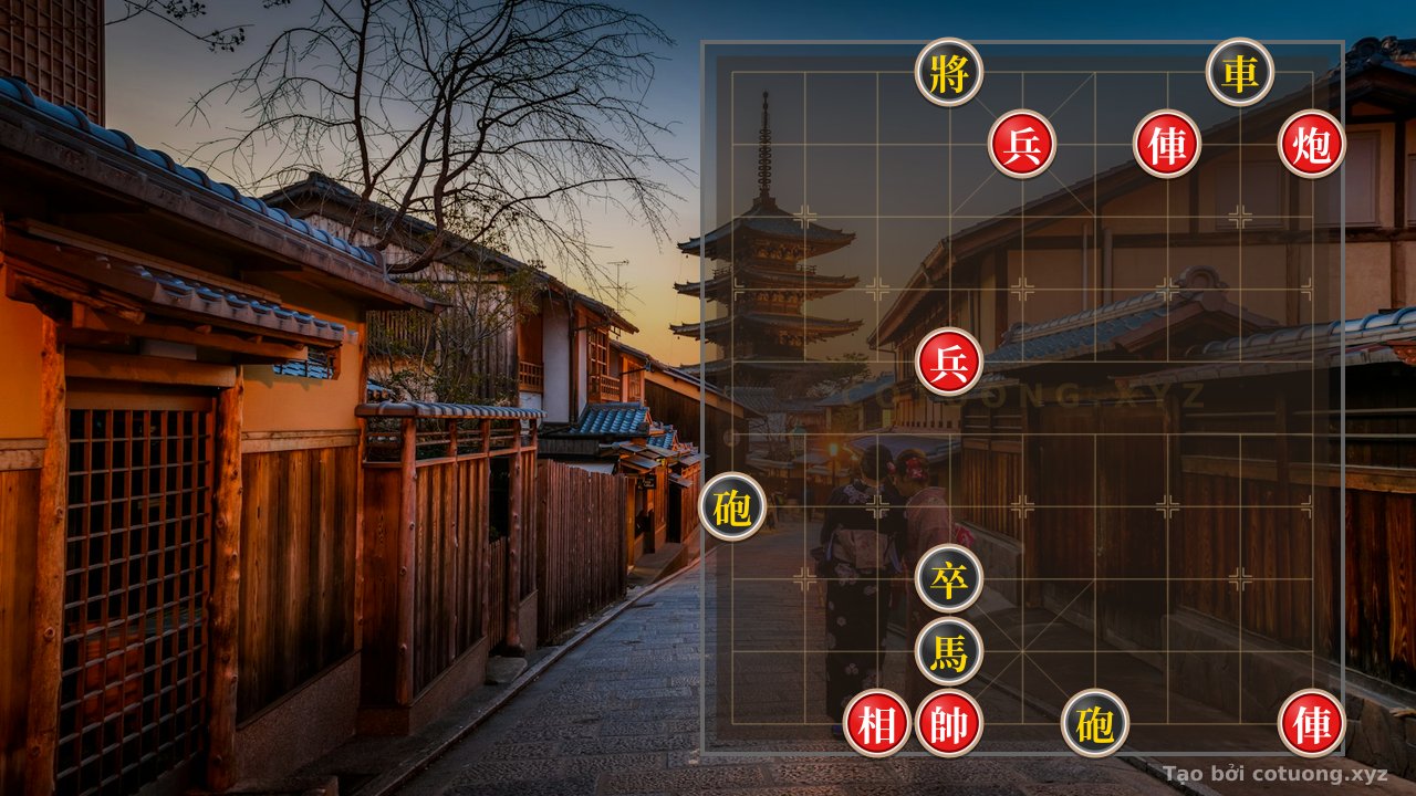 Thế cờ: Defensive Counterattack: Mastering the Art of Neutralizing Red's Attacks in Xiangqi — Cờ Tướng Online