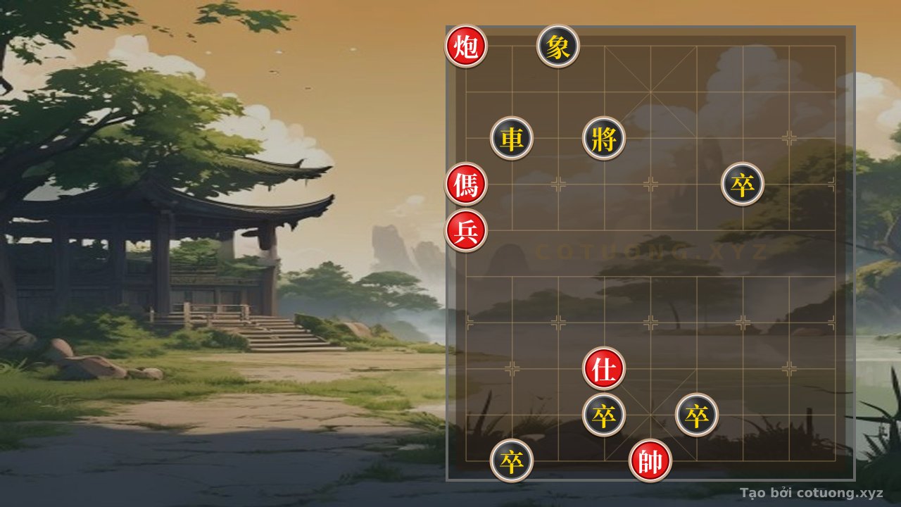 Thế cờ: Red Cannon on File 9, Rank 10: A Move That Holds Hidden Power in the Chessboard — Cờ Tướng Online
