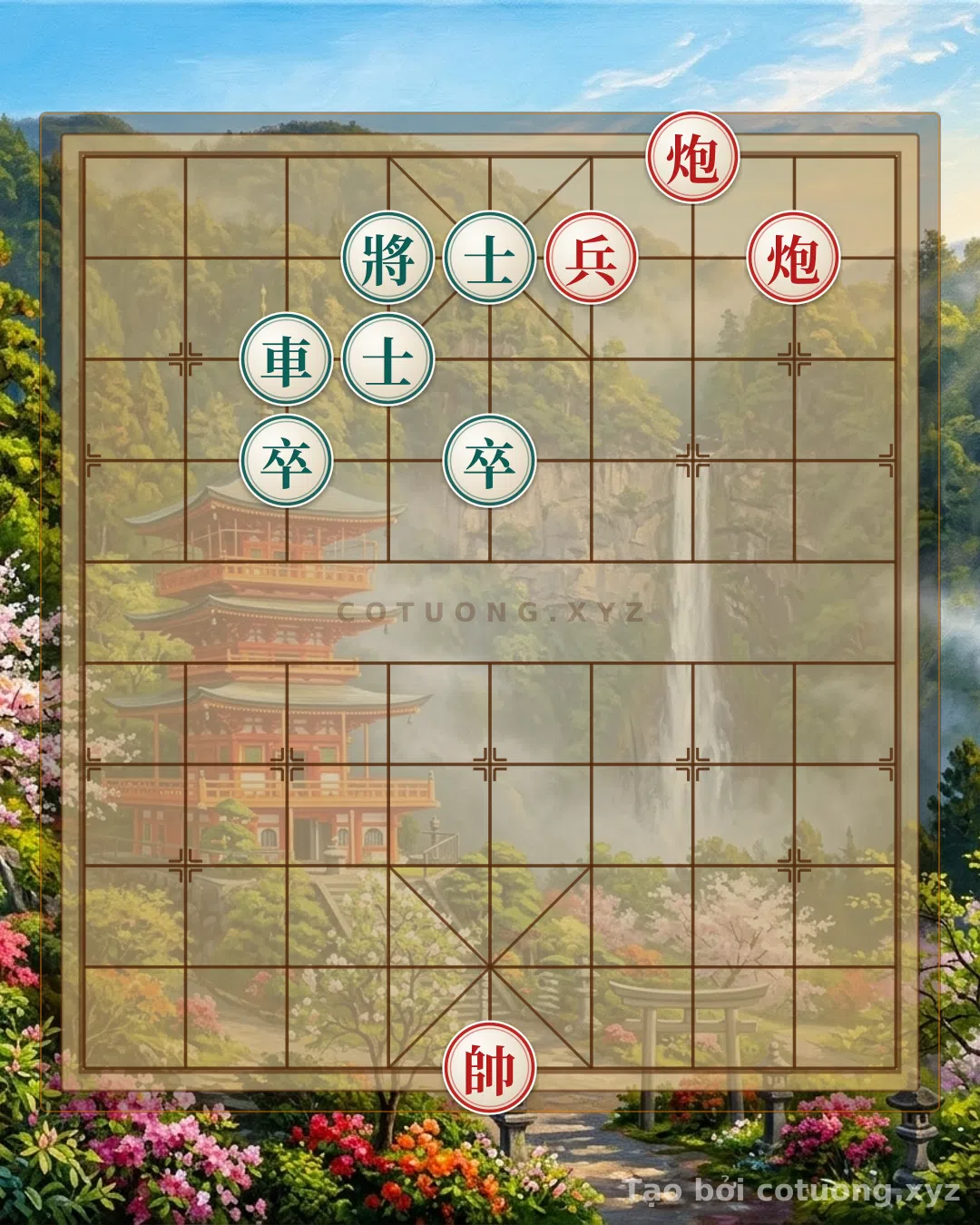 Challenge: The Hidden Trap: Red Cannon's Deceptive Maneuver - What Must Black Do to Escape? - Can you solve it?