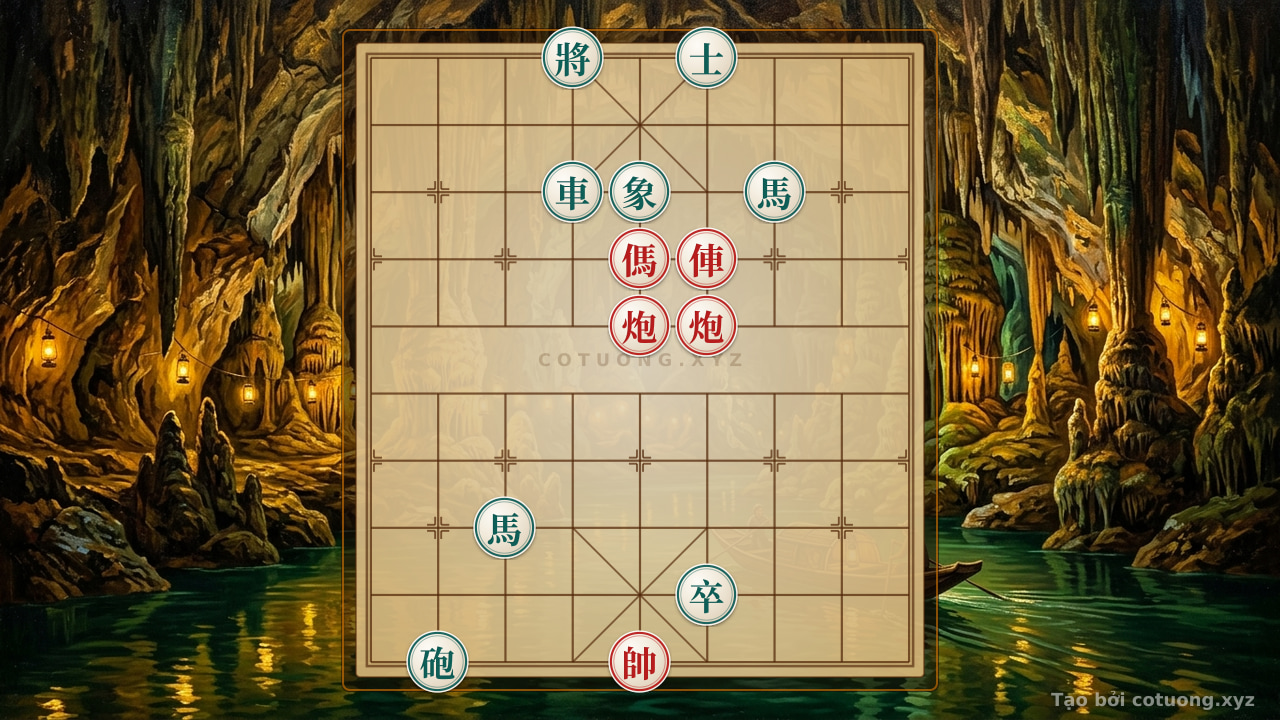 Thế cờ: Xiangqi: The 'Empty Cannon' Formation - Winning Strategy for the Red Side — Cờ Tướng Online