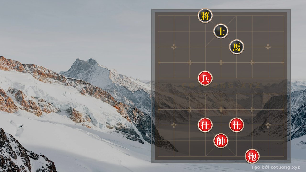 Thế cờ: The Enigma of the General's Board: The Deadly Trap When the Red Cannon Breaks into the Tiger's Den — Cờ Tướng Online